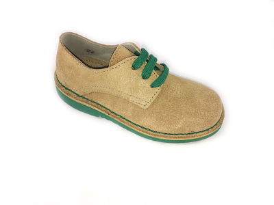 Zapato  blucher en serraje