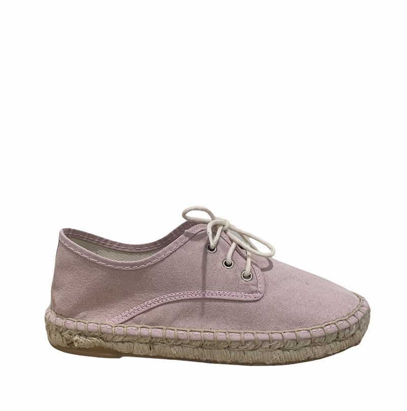 Blucher yute lona rosa