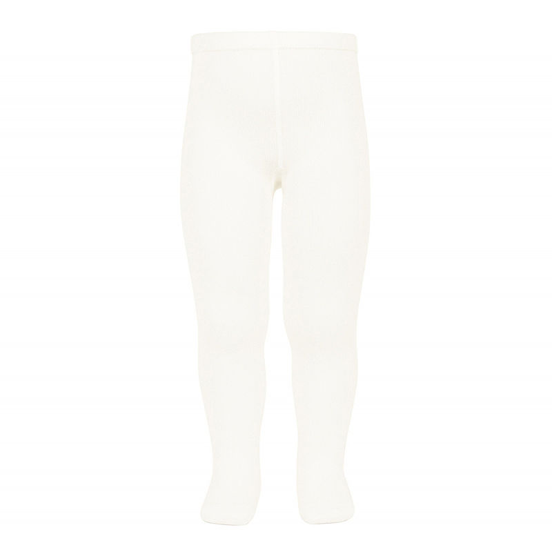 Leotardo algodón liso nata