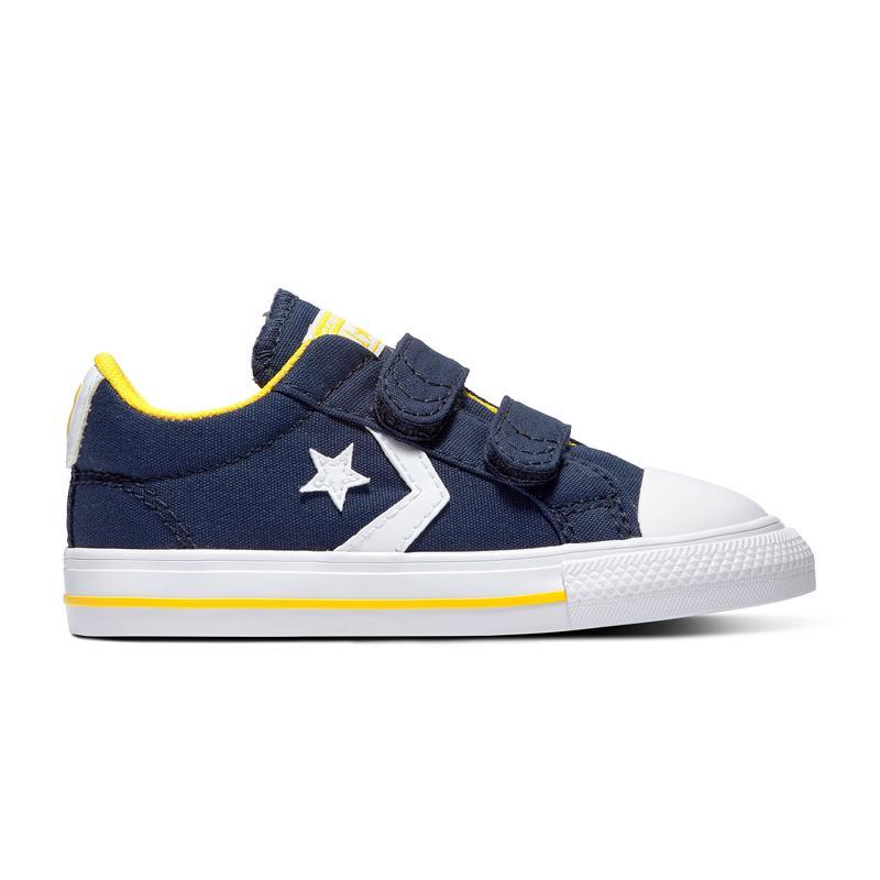 Converse Star Player Azul marino y amarillo