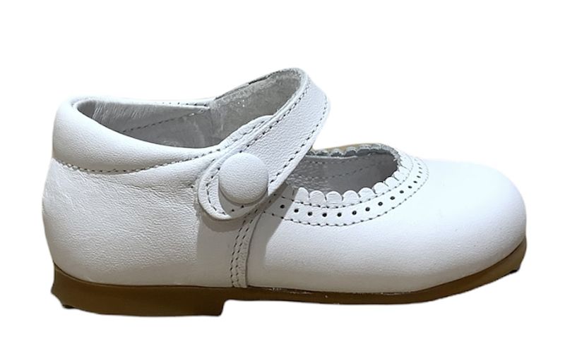 Zapato en piel blando con velcro MODA SHOES