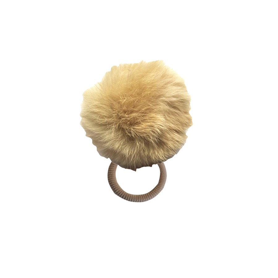 Coletero Pompon Conejo Camel Cuini