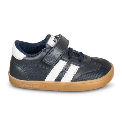 Zapatilla deporte azul oscuro barefoot con velcro CHETTO