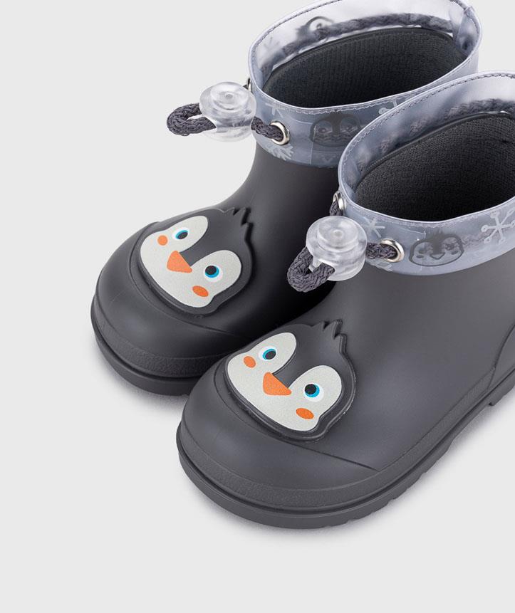 Bota de agua Mendi pinguino gris antracita IGOR