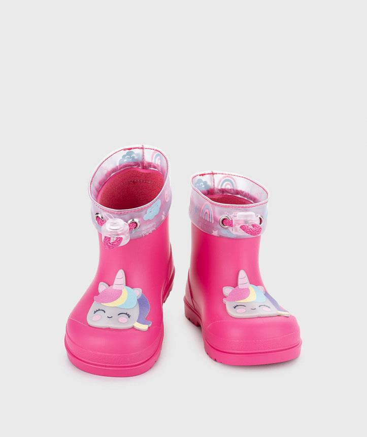 Bota de agua Mendi unicornio fucsia IGOR