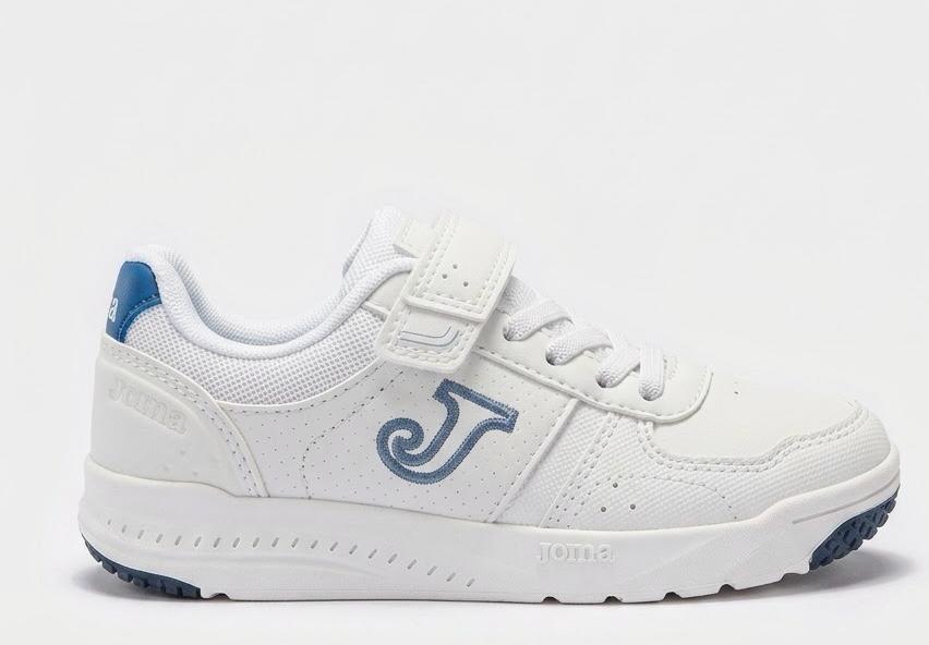 Zapatilla deporte cordón elástico y velcro JOMA