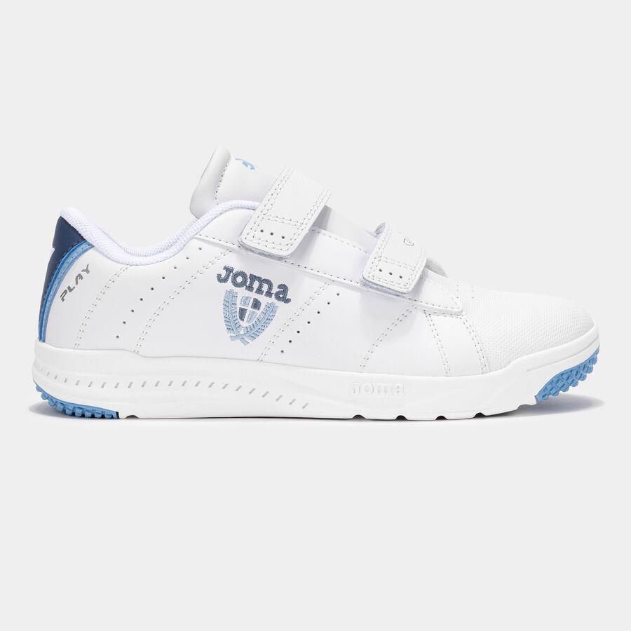 Zapatilla deporte Joma blanco y azul