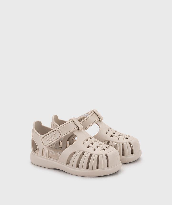 Sandalia cangrejera tobby arena con velcro