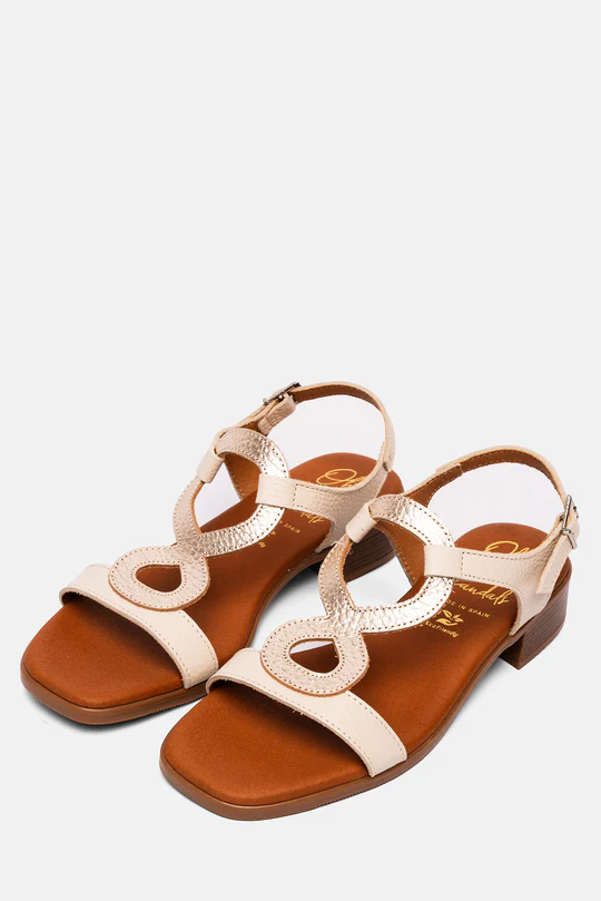 Sandalia color hielo