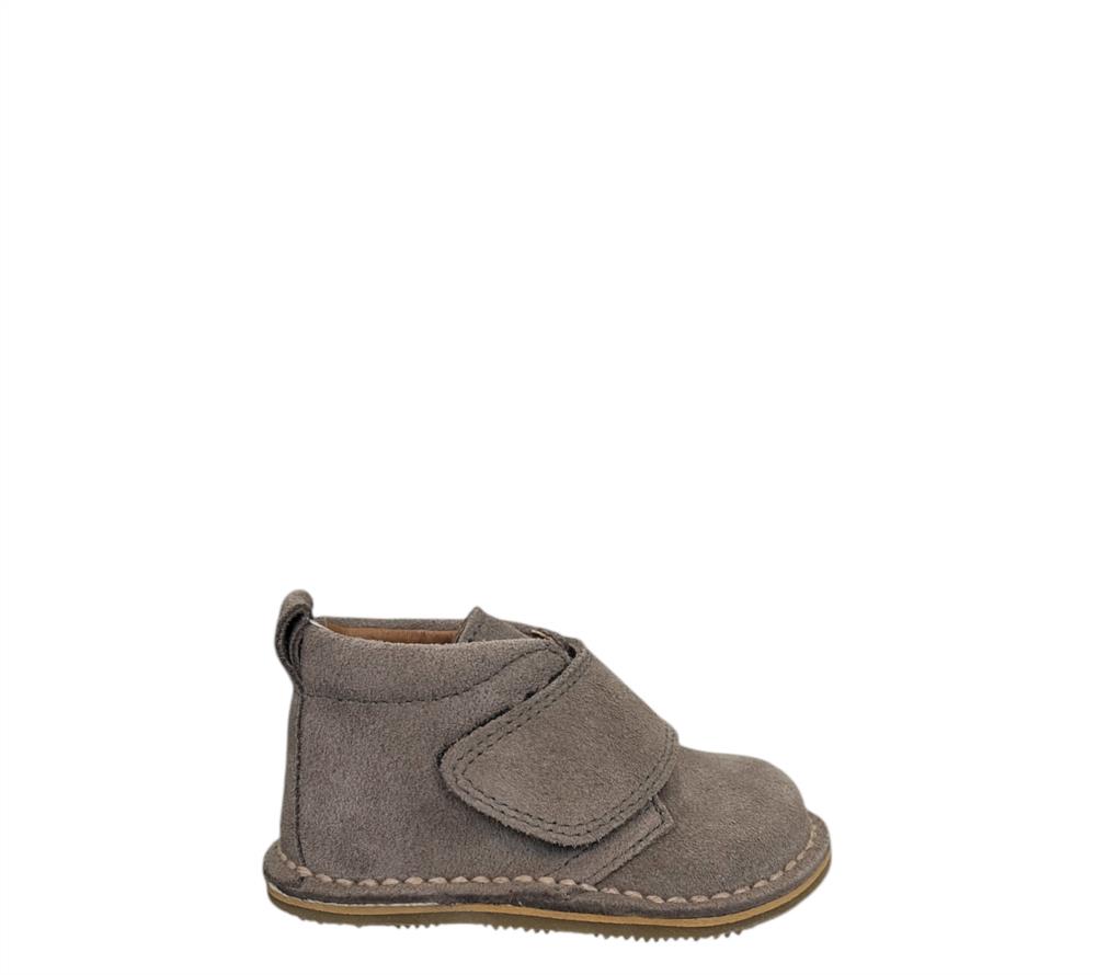 Bota safari barefoot gris con velcro