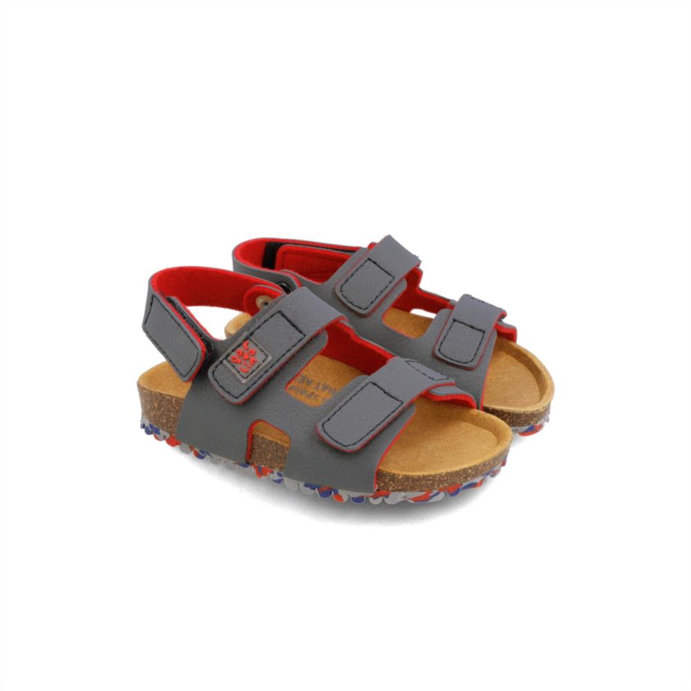 Sandalia Bio azul marino con velcro