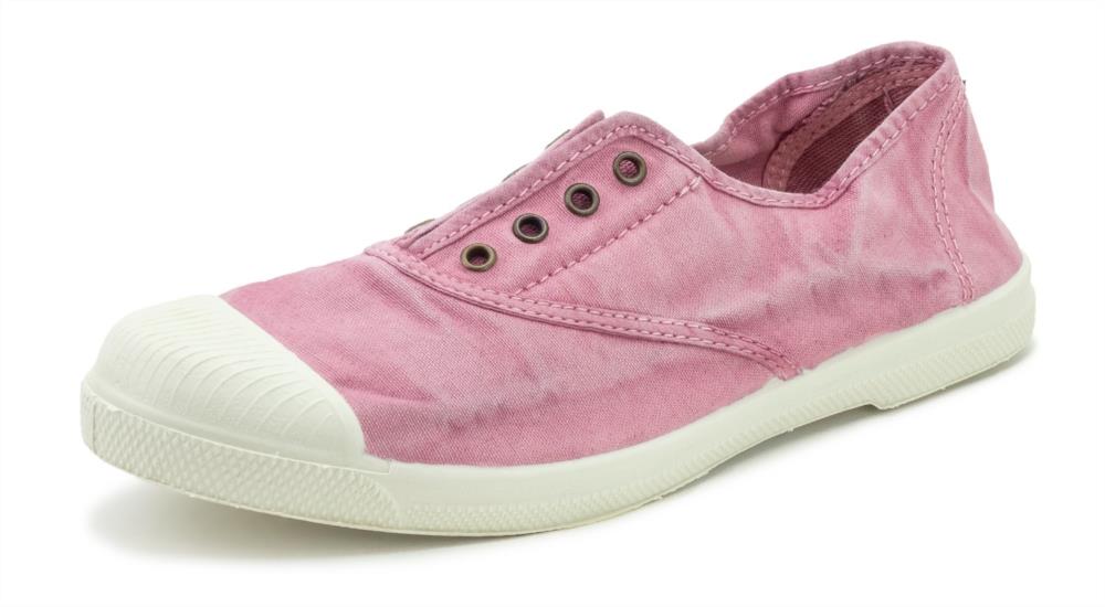 Zapatilla de lona rosa 603 Natural World