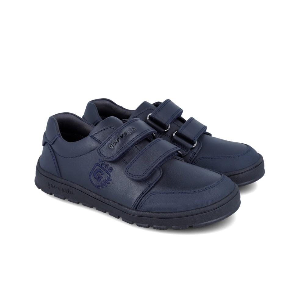 Zapato de cole barefoot azul marino GARVALIN